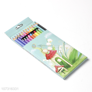 New Design 12 Colors Long Pencil Fashion Colour Pencil