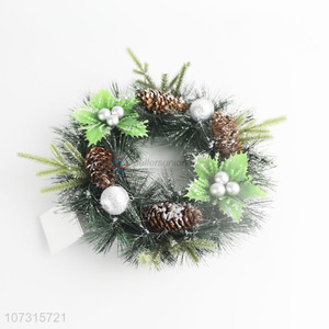 New Design Christmas Decoration Wreath Colorful Christmas Garland