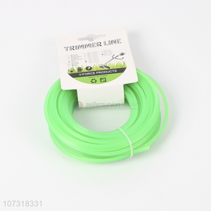 Best selling green mowing rope with top quality