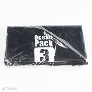 Portable Foldable 3L Outdoor Waterproof Bag Black Ocean Pack
