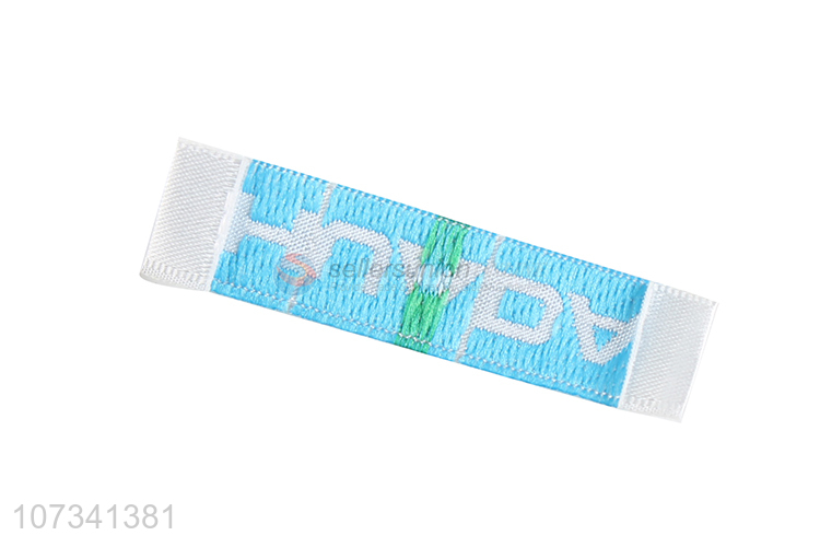 Wholesale Embroidery Garment Care Label Cloth Washable Tag