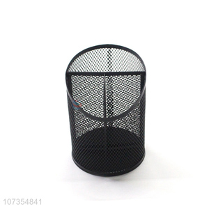 China manufacturer desktop bevel wire mesh pen cotainer pencil holder