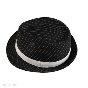 New Style Sun Hat Vintage Fedora Plaid Hat