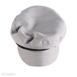 Custom Flat Top Military Hats With Decorative Rope