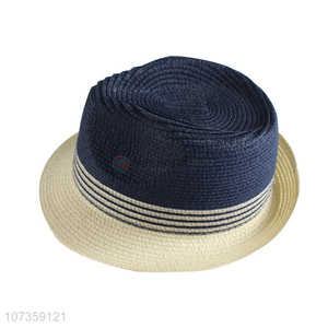 Cool Design Straw Fedora Hat Beach Sun Hat