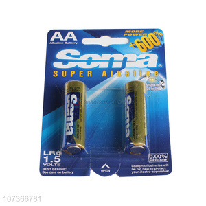 Wholesale Lr6 AA Battery 1.5V Alkaline Dry Battery