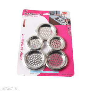 Wholesale cheap price 5pcs household sink strainer for kitchen