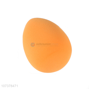 Promotional 3D bevel waterdrop shape non-latex powder puff foundation cosmetic sponge