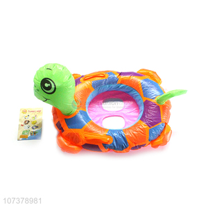 Factory Price Cartoon Animal Tortoise Boat Swimming Floating Boat