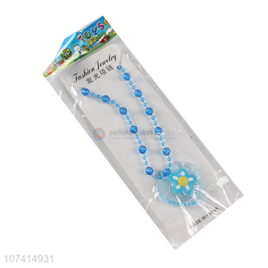 Wholesale Flashing Necklace Led Flashing Pendant Necklace For Kids Gifts