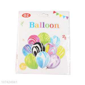High quality fancy birthday party balloon kit latex balloons
