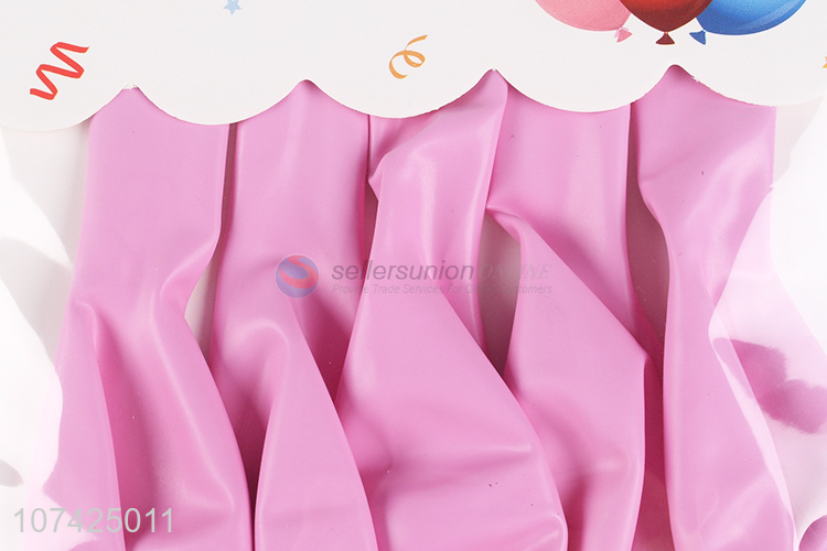 Factory price round latex balloons for birthday party decoration