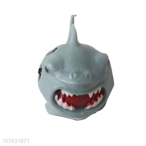 Wholesale grey vent decompression toy shark toy