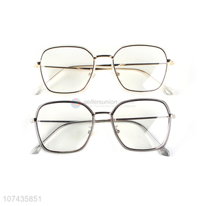 Good market optical eyewear frame anti blue-ray metal glasses