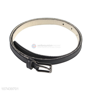 High quality metal buckle women pu belt waist belt