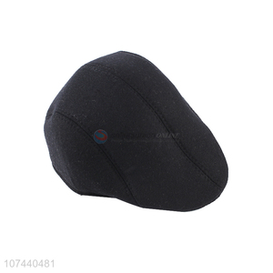 Promotional cheap unisex winter hats peaked cap for adults