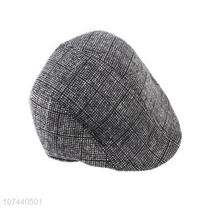 Popular products British style peaked cap woolen winter hats