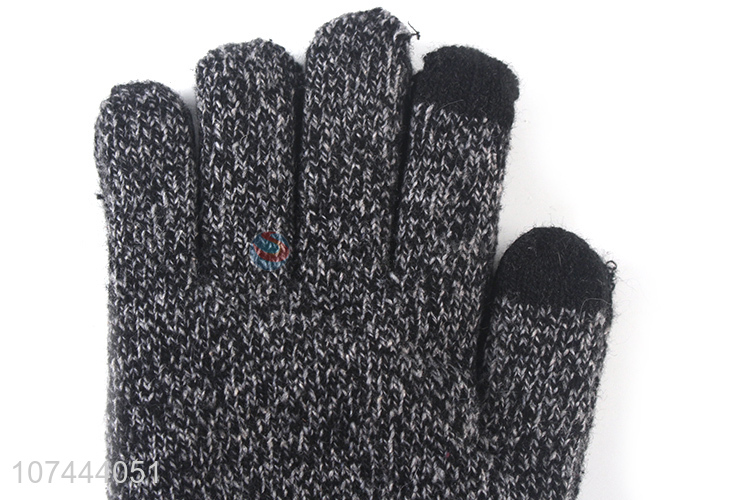 Good Quality Knitted Touch-Screen Gloves Winter Warm Gloves