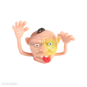 Low price plastic Halloween toys pvc finger puppet toy