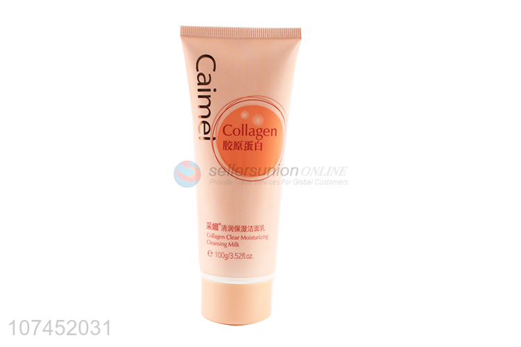 Premium Quality 100G Collagen Clear Moisturizing Cleanser