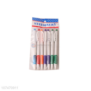 New product colourful plastic ballpoint pen for sale
