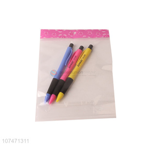 Factory supply durable non-toxic school office ballpoint pen