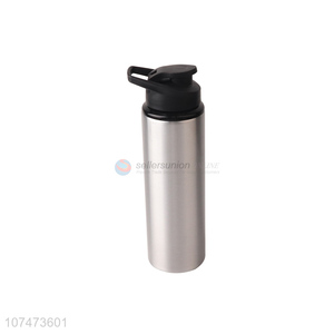 Simple design silver aluminum space cup portable drinking cup