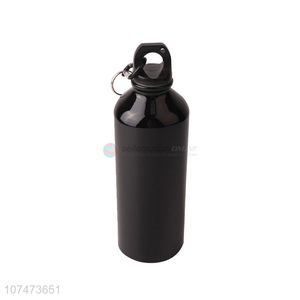 High quality black aluminum space cup portable drinking cup