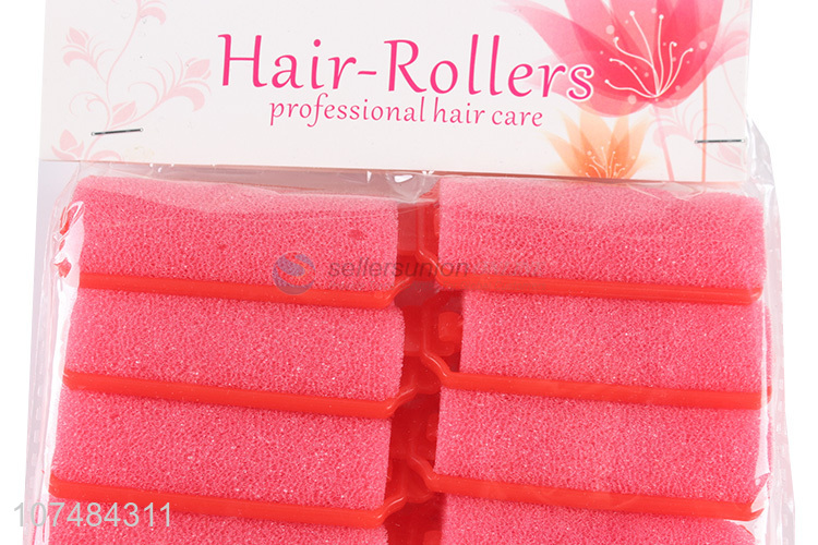 Factory price curls tool diy styling safety sponge plastic hair rollers