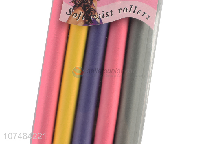 Factory wholesale magic hair curlers diy styling tools soft twist rollers