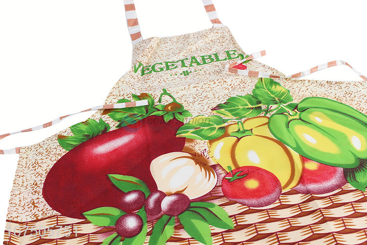 Factory wholesale custom logo polyester chef apron cooking apron