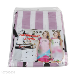 Excellent quality fashion waterproof polyester kitchen cooking aprons