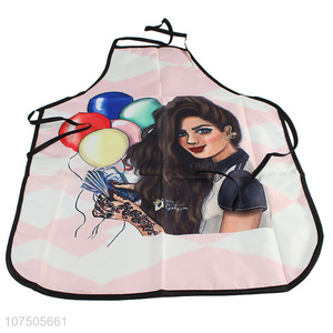 Low price durable stylish polyester apron for women