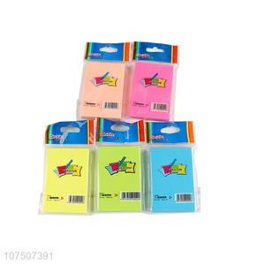 Wholesale Light Sticky Notes Colorful Post-It Note