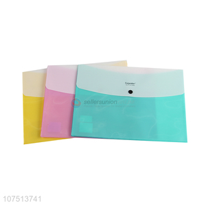 Fashion Design Colorful File Bag Cheap Document Pouch