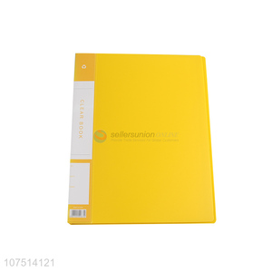 Newest Plastic Pockets Display Book Cheap File Folder
