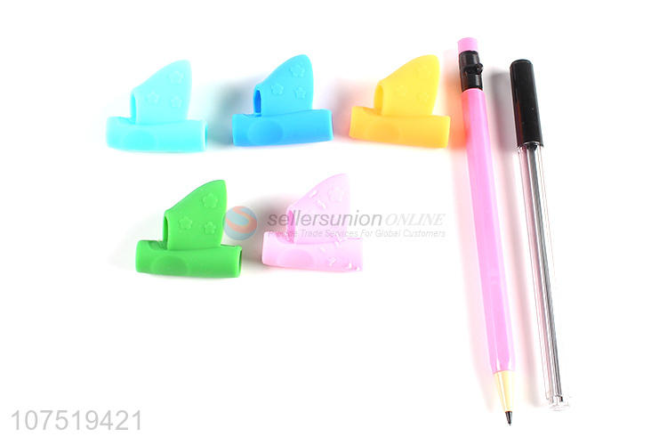New products student silicone pencil grips kids handwriting grips