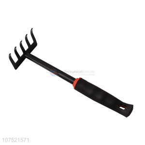 Low price wholesale black garden tools loosening five-tooth harrow