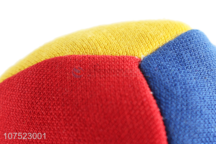 Delicate Design Knitted Fabric Footbag Kids Sandbag Ball