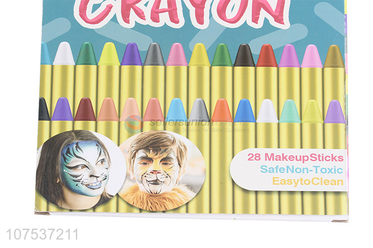 Good Factory Price 28 Colors Body Face Paint Crayon