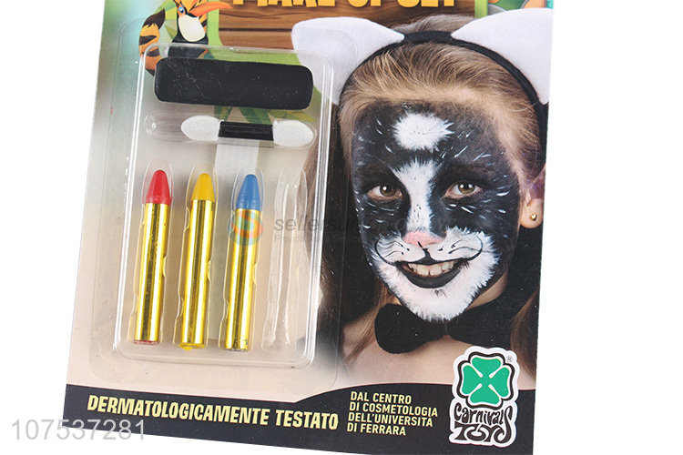 Competitive Price Animals Make Up Set 4 Colors Face Paint Crayon