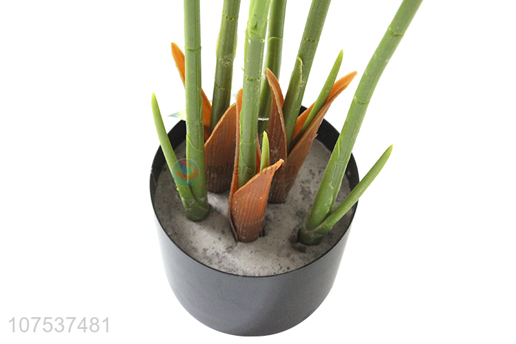 Plastic Artificial Potted Plants Indoor Decoration Bonsai Tree