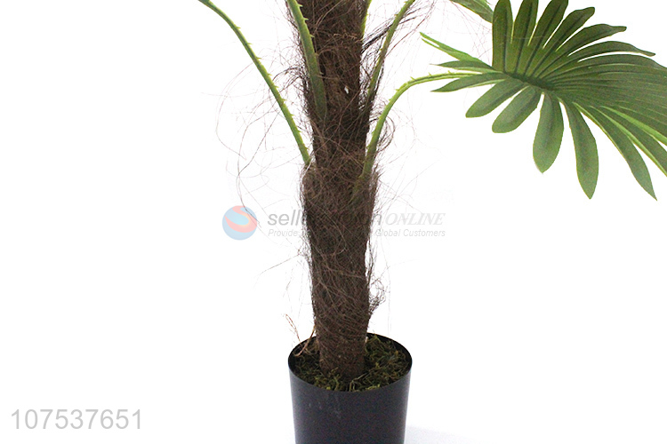 Best Quality Plastic Palm Tree Decorative Artificial Bonsai Plant
