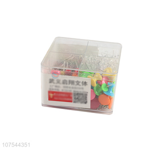Good factory price office school stationery set with plastic box