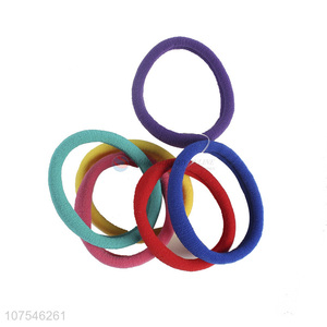 Fashion Style Hair Accessories Solid Color Hair Ring Elastic Hair Rope