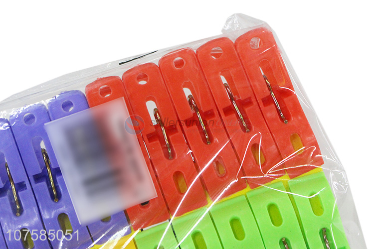 Wholesale Colorful Plastic Clothespins Plastic Clips
