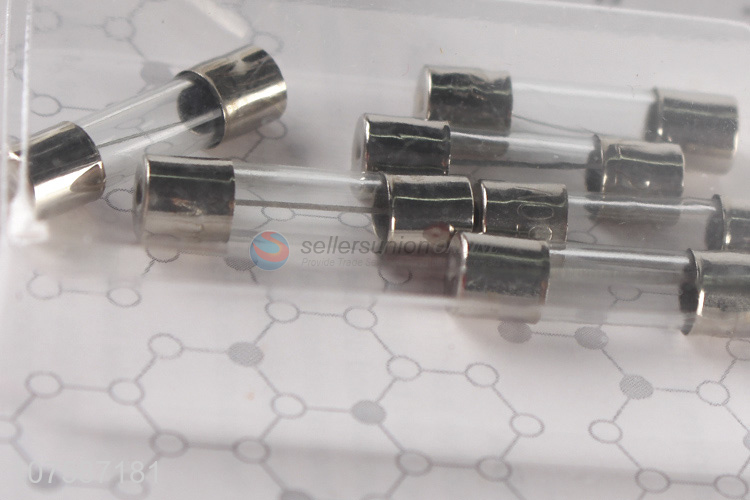 Promotion 5x20mm 8.0a glass overload fuse protector for electrical equipment
