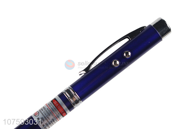 Wholesale multifunctional retractable laser pointer telescopic teaching pointer with metal case
