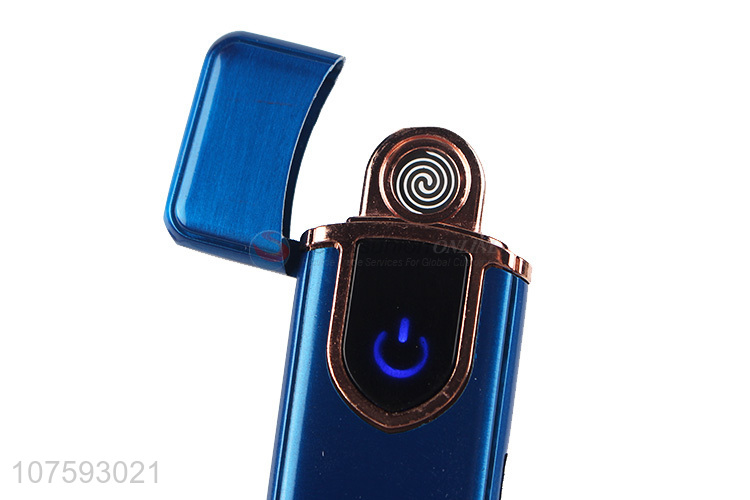 Factory price windproof finger sensor induction rechargeable cigarette lighter