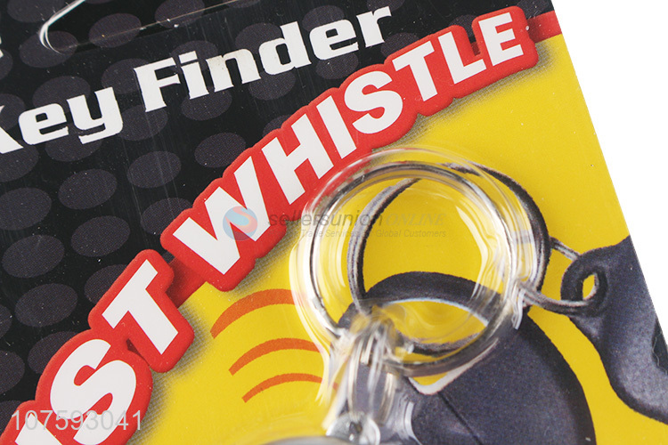 Good quality remote sound control anti-lost alarm led whistle key finder keychain